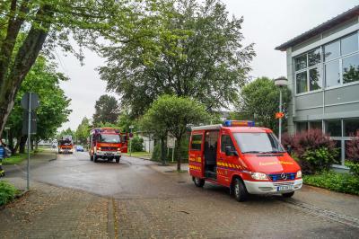 Marbach a.N.: Reinigungsarbeiten loesen Brandmelderalarm am Friedrich-Schiller-Gymnasium aus